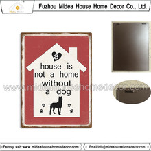 Factory Custom Dog Metal Tin Sign